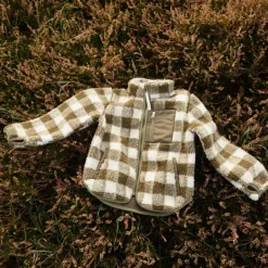 Liewood Jas Nolan Pile Check Army Brown/Dark Sandy