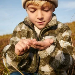 Liewood Jas Nolan Pile Check Army Brown/Dark Sandy