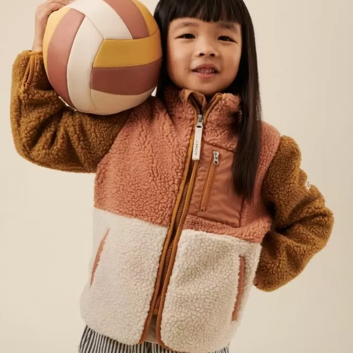 :Liewood Jas Nolan Pile Tuscany Rose Multi Mix Bestellen - Shop Nu!