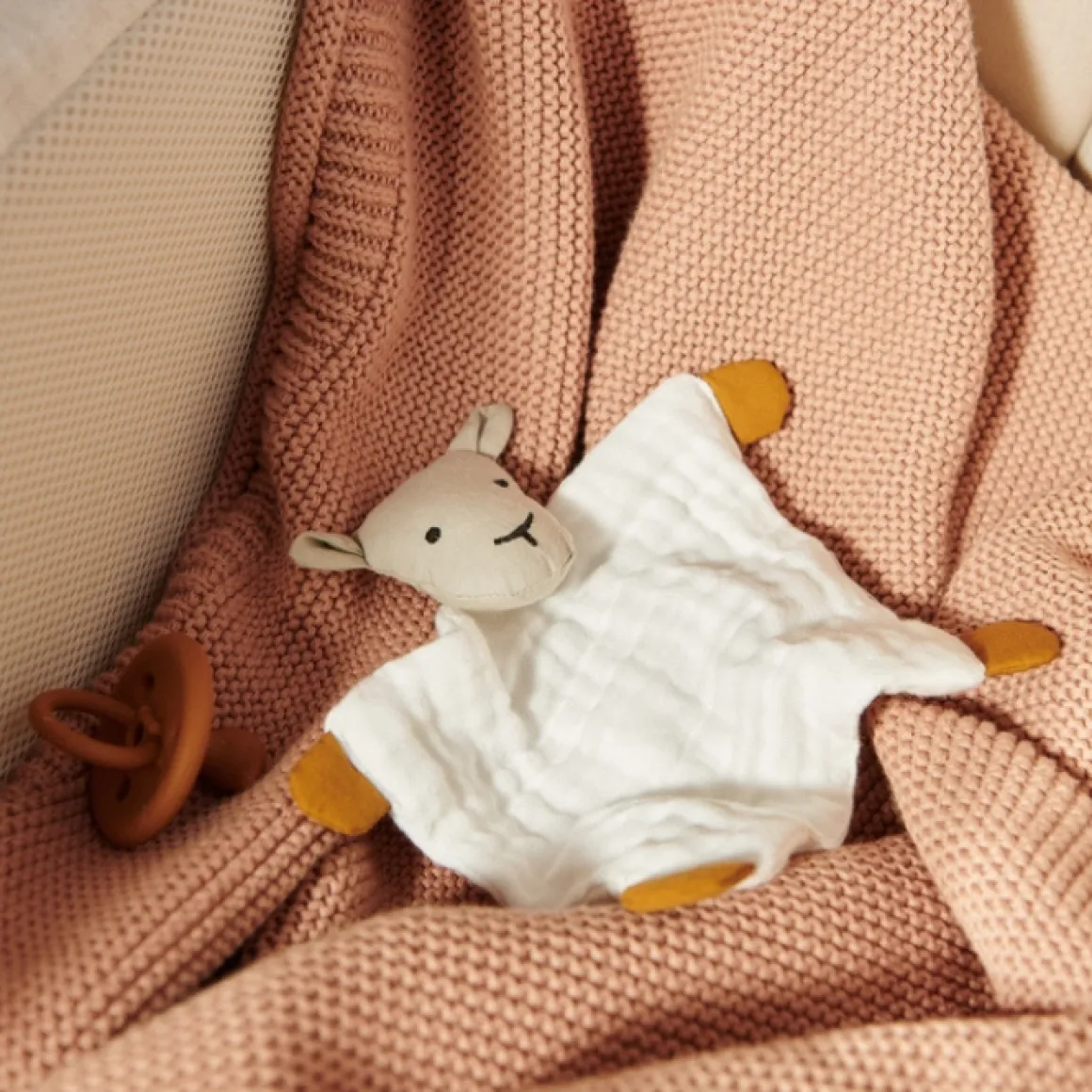 Liewood Knuffeldoek Teddy Amaya Creme De La Creme