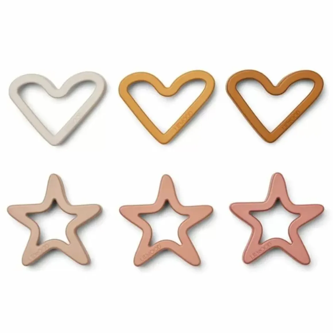 Liewood Koekjesuitstekers Svend Holiday/Rose Multi Mix