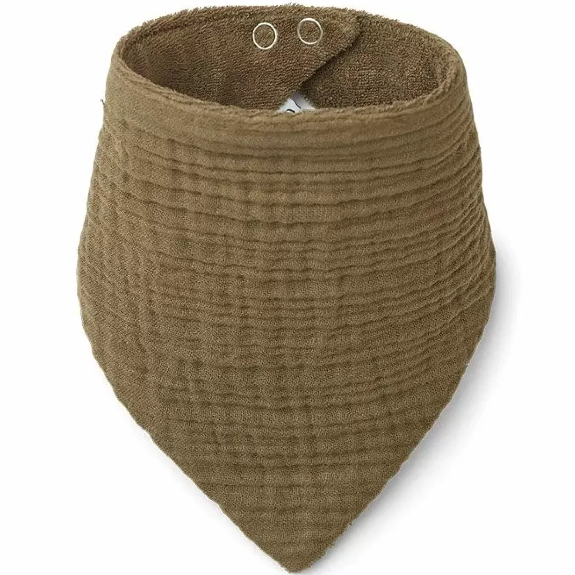 Liewood Kwijlslabben Andrea Khaki/Golden Caramel Mix (2St)