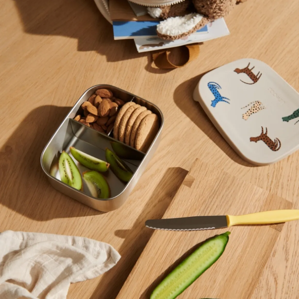 Liewood Lunchbox Arthur Leopard Multi Mix