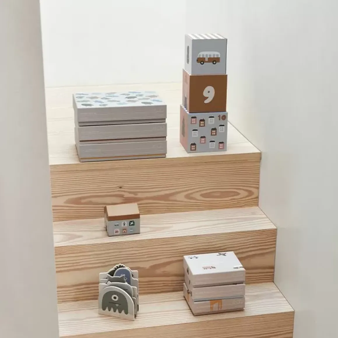 Liewood Memoryspel Wallis Vehicles / Downtown Mix