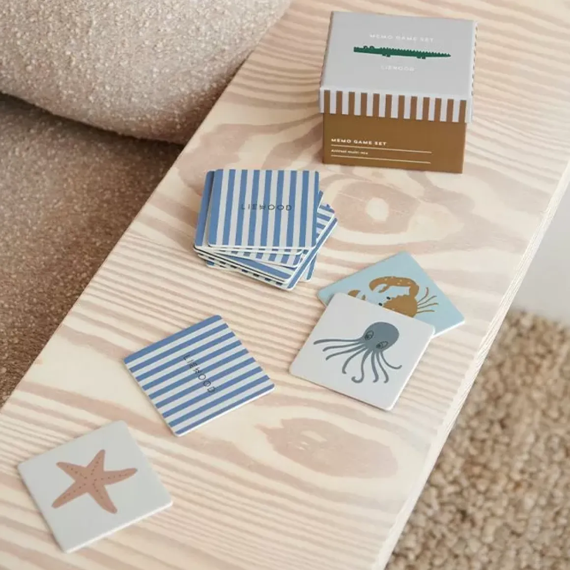 Liewood Memoryspel Wallis Sea Creature / All Together Mix