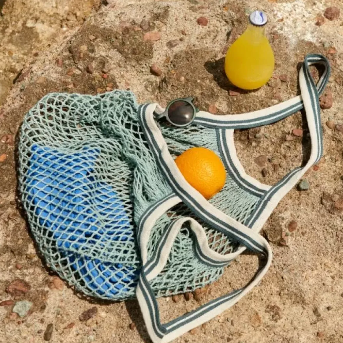 Liewood Mesi Nettasje In Ice Blue - Duurzaam & Stijlvol