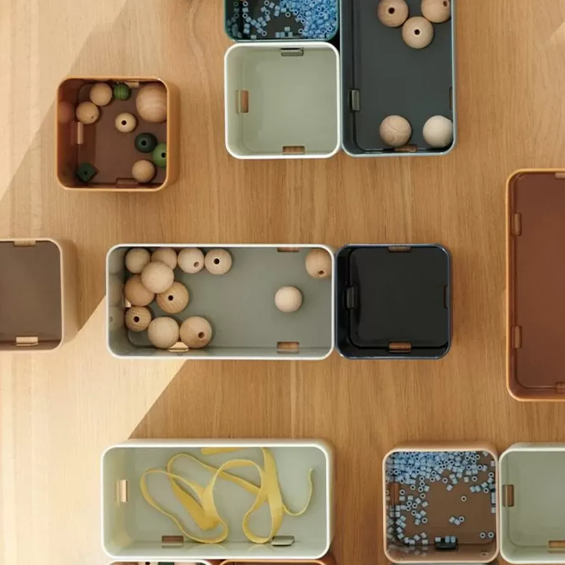 Liewood Opbergbak Jamal S Whale Blue (2St)