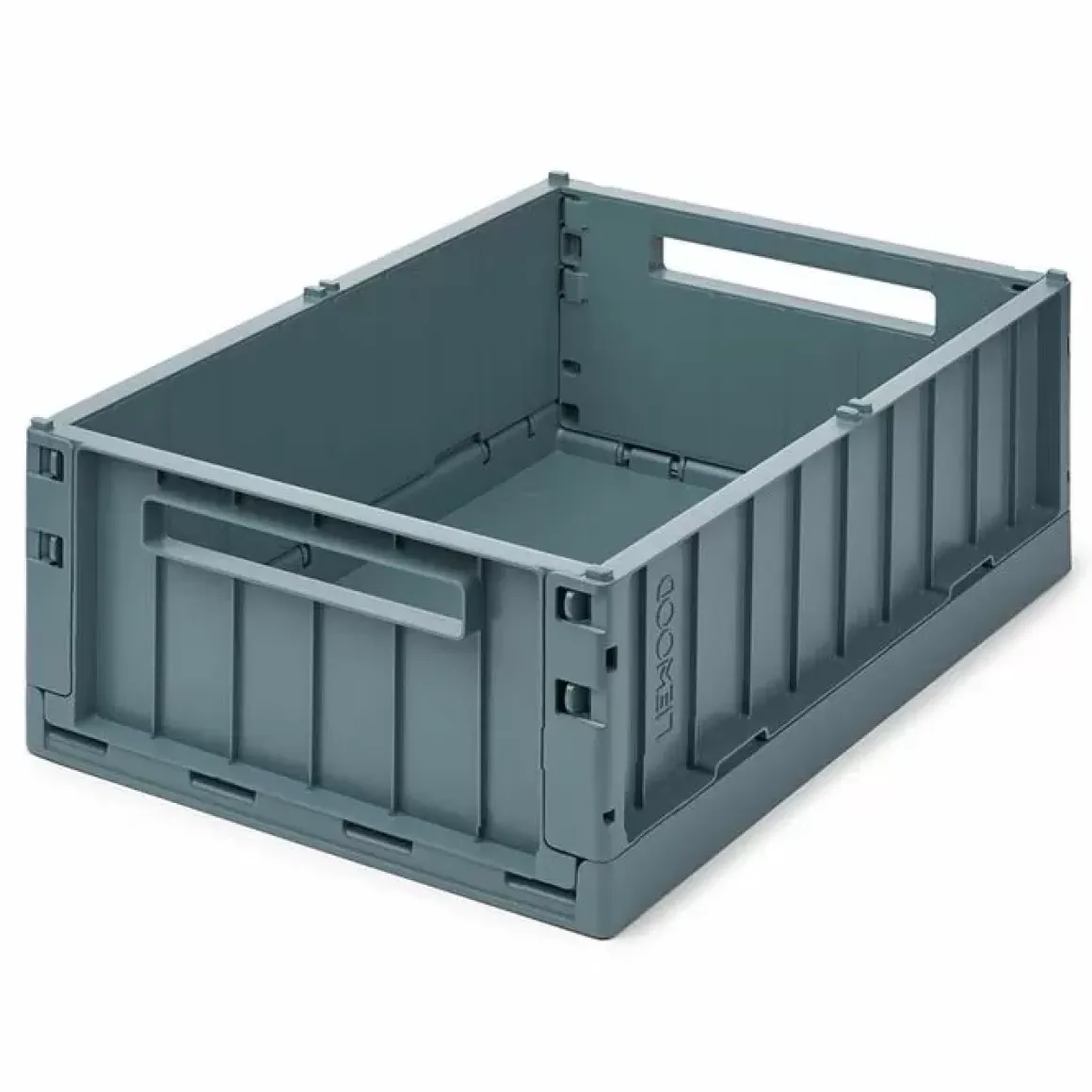 Liewood Opbergkratje Weston Whale Blue Groot