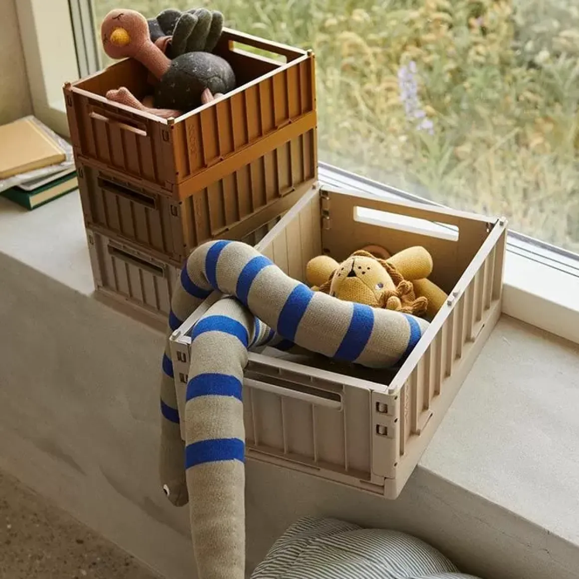 Liewood Opbergkratje Weston Sandy Medium (2St)