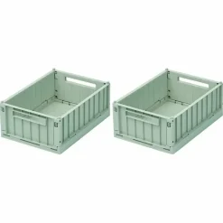 Liewood Opbergkratje Weston Peppermint Klein (2St)