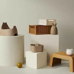 Liewood Opbergkratje Weston Golden Caramel Groot