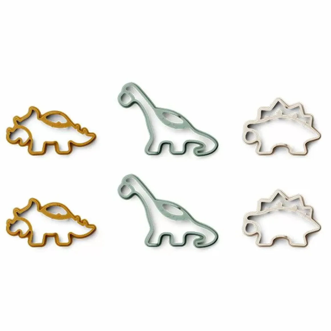 Liewood Pannekoekvormpjes Karina Dino Golden Caramel