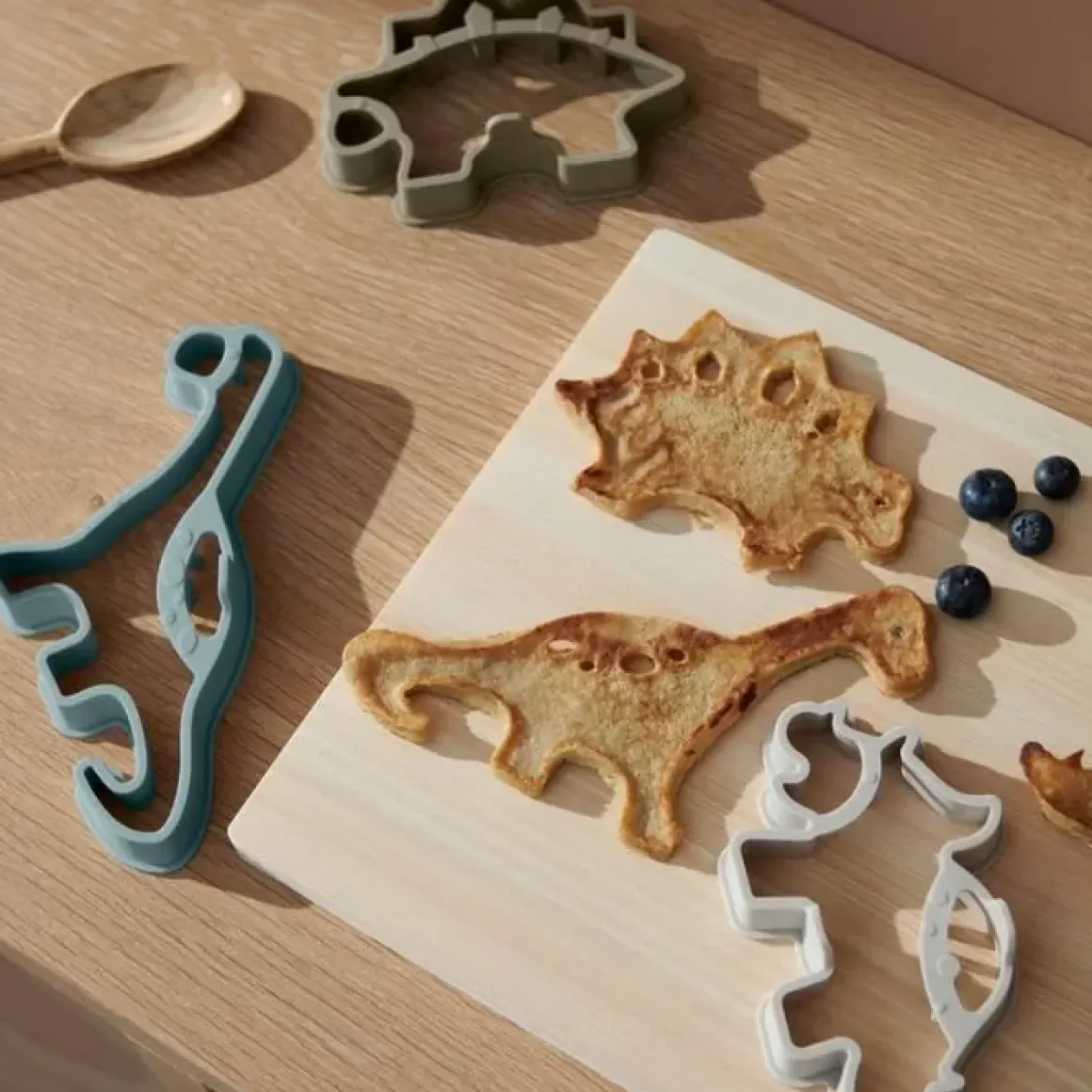 Liewood Pannekoekvormpjes Karina Dino Golden Caramel