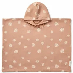 Liewood Poncho Roomie Shell/Pale Tuscany - Bestel Nu En Blijf Stijlvol Warm!