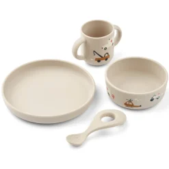 Liewood Serviesset Vivi Emergency Vehicle / Sandy