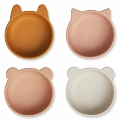 Liewood Siliconen Kommen Iggy Pale Tuscany Multi Mix