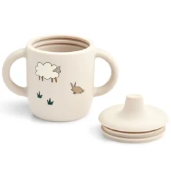 Liewood Siliconen Tuitbeker Neil Farm/Sandy