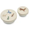Liewood Snackbox Set Fiby Leopard Multi Mix