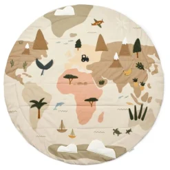 Liewood Speelkleed Adonna World Map/Sandy