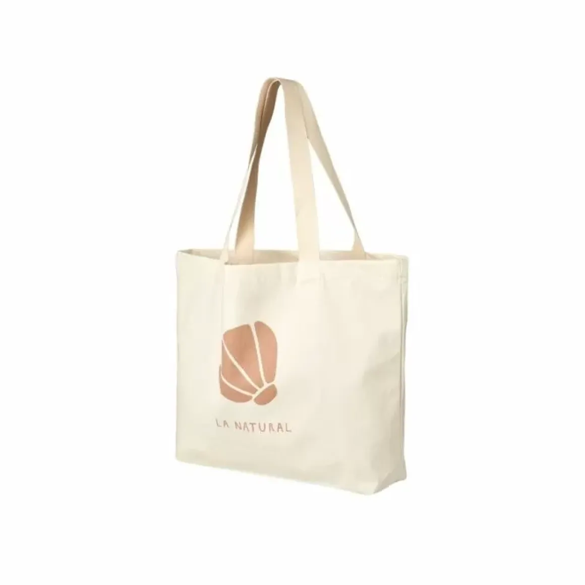Liewood Tote Bag La Natural/Sea Shell - Biologisch Katoen