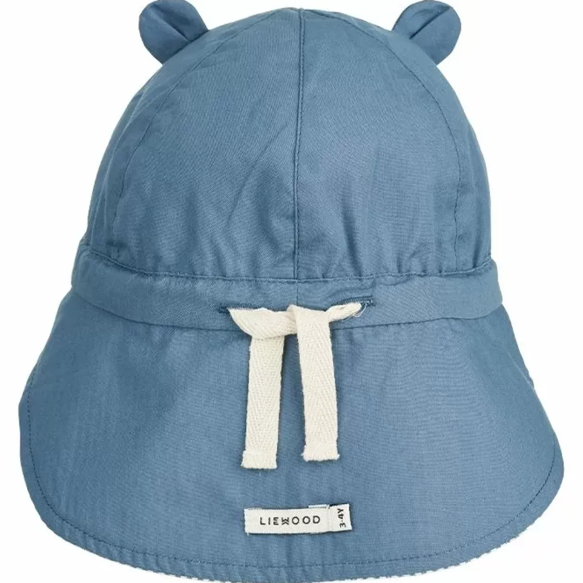 Liewood Zonnehoedje Gorm Reversible Stripe Blue Wave