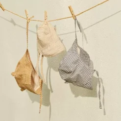 Liewood Zonnehoedje Rae Check Golden Caramel/Sandy