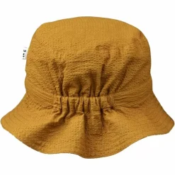 Liewood Zonnehoedje Sander Check Caramel/White