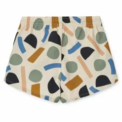 Liewood Zwembroek Aiden Bestellen - Verfrissende Paint Strokes/Peppermint Print - Koop Nu!