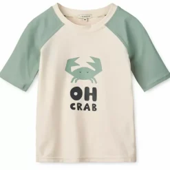 Liewood Zwemshirt Korte Mouw Noah Sandy/Peppermint Bestellen - Ontdek Nu!
