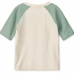 Liewood Zwemshirt Korte Mouw Noah Sandy/Peppermint Bestellen - Ontdek Nu!