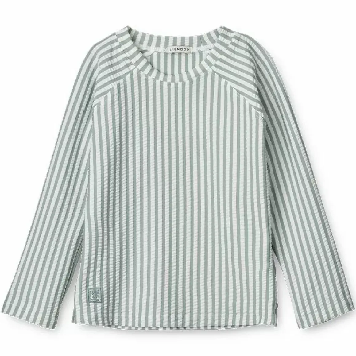 Liewood Zwemshirt Lange Mouw Noah Stripe Sea Blue