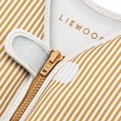 Liewood Zwemvest Dove Stripe Sandy/Golden Caramel - Bestel Nu Voor Veilig Plezier In Het Water!