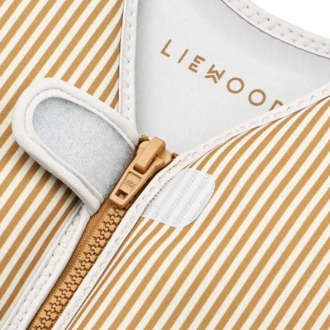 Liewood Zwemvest Dove Stripe Sandy/Golden Caramel - Bestel Nu Voor Veilig Plezier In Het Water!