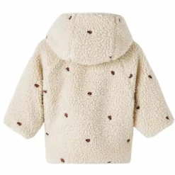 Lil' Atelier Baby Sherpa Jasje Ladybird - Warm & Stijlvol Voor De Winter