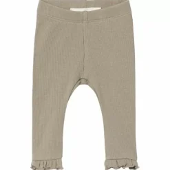 Lil' Atelier Broekje Dia Dried Sage Bestellen - Ontdek Onze Stijlvolle Kinderkleding Nu!