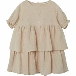 Lil' Atelier Jurk Fauna Sandshell Bestellen - Voor De Perfecte Kinderkleding