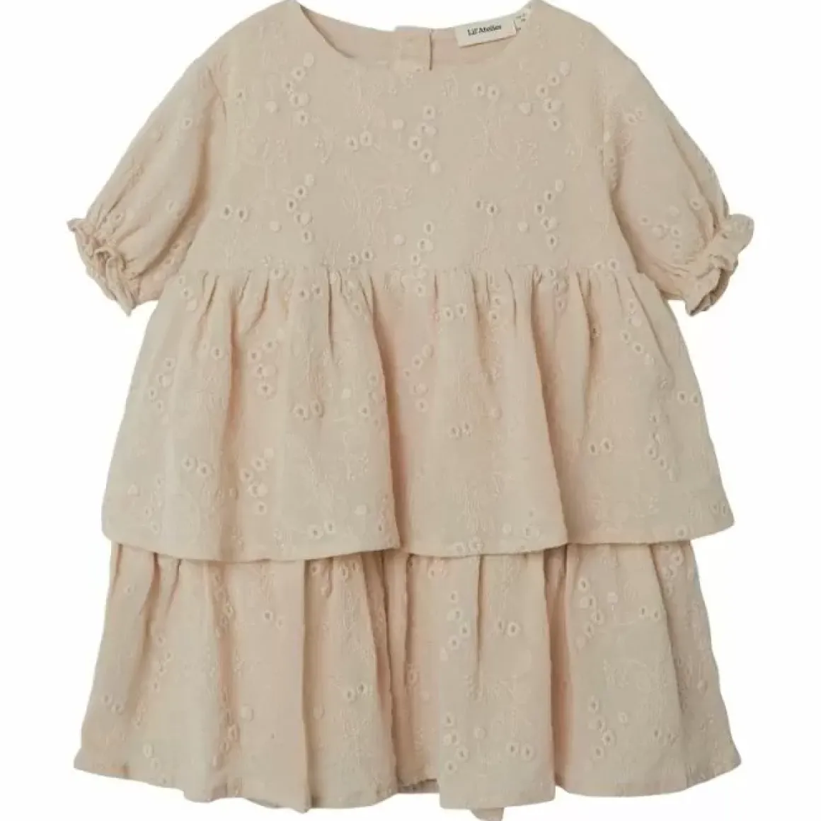 Lil' Atelier Jurk Fauna Sandshell Bestellen - Voor De Perfecte Kinderkleding