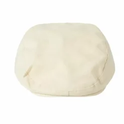 Lil' Atelier Petje Felix Opa Model | Linnen Petje In Bleached Sand Kleur