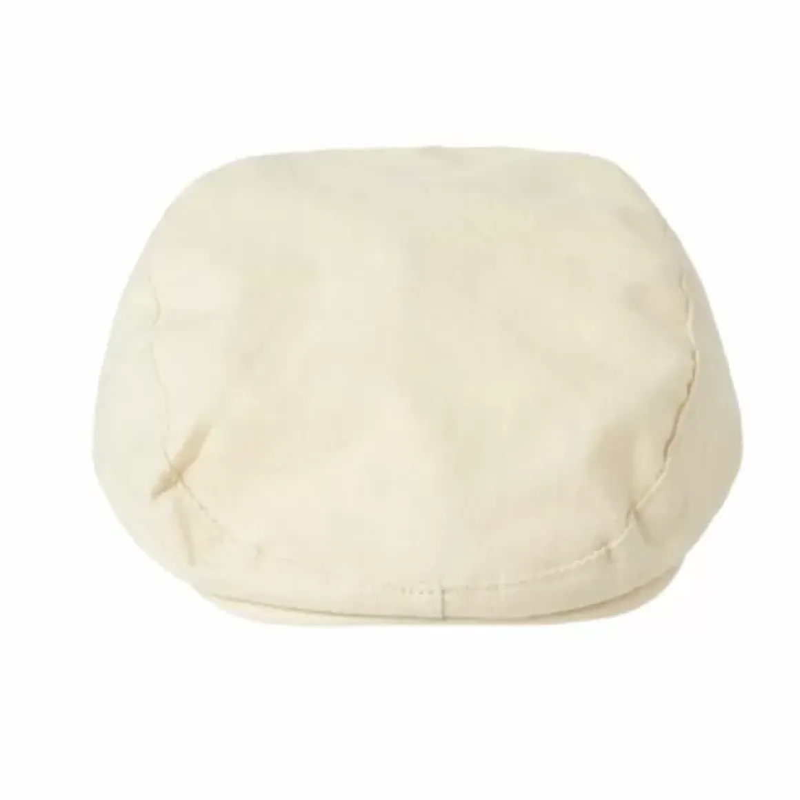 Lil' Atelier Petje Felix Opa Model | Linnen Petje In Bleached Sand Kleur