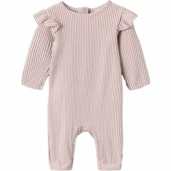 Lil' Atelier Zwempak Roze Met Ruches | Meisjes Badpak Met Ritssluiting