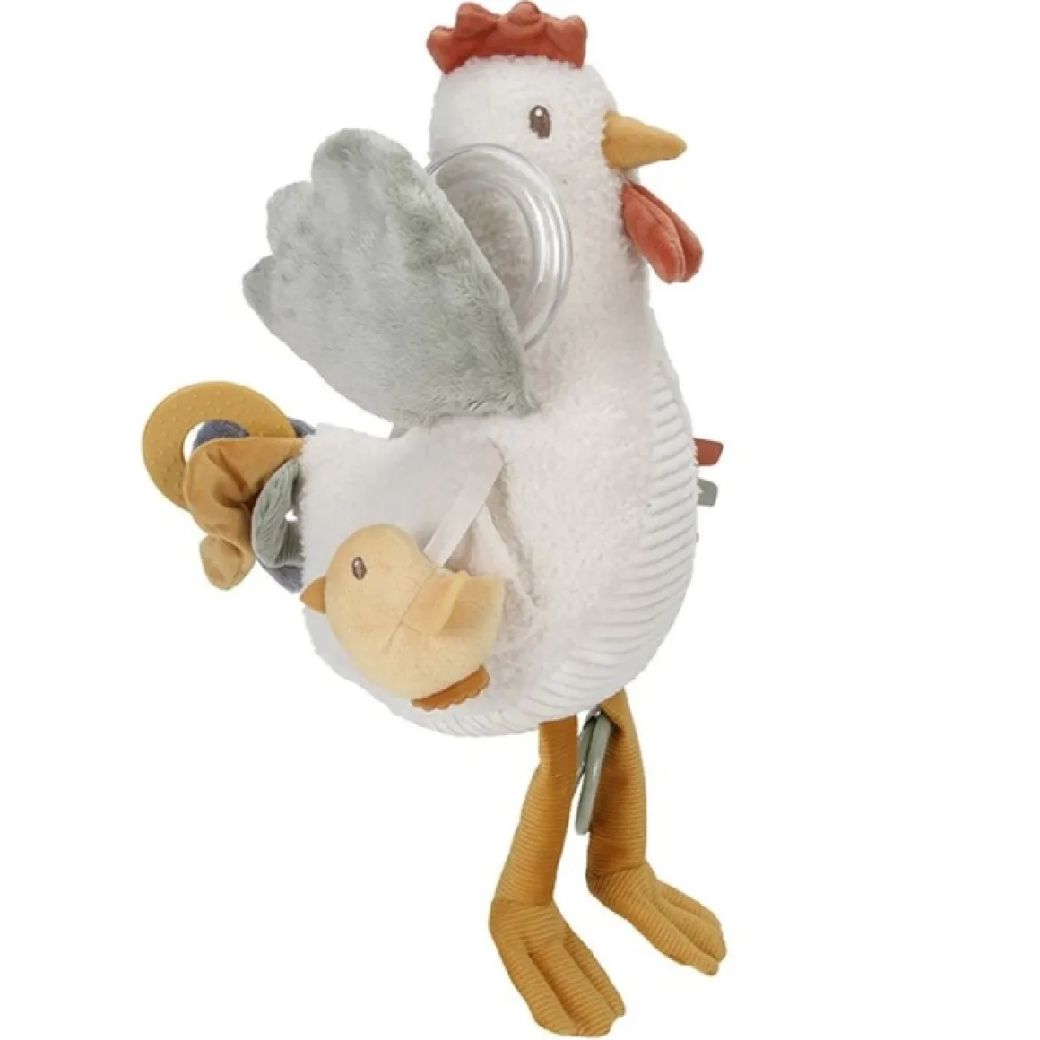 Little Dutch Activiteitenknuffel Kip Little Farm