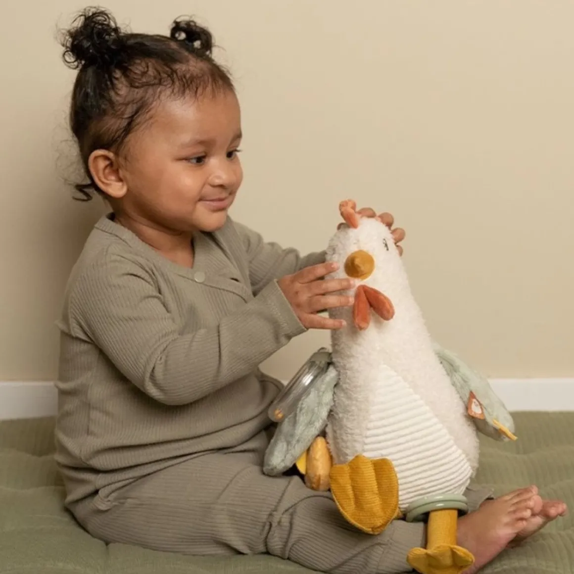 Little Dutch Activiteitenknuffel Kip Little Farm