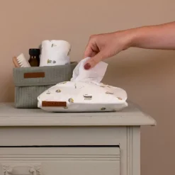 Little Dutch Babydoekjes Cover Sailors Bay White