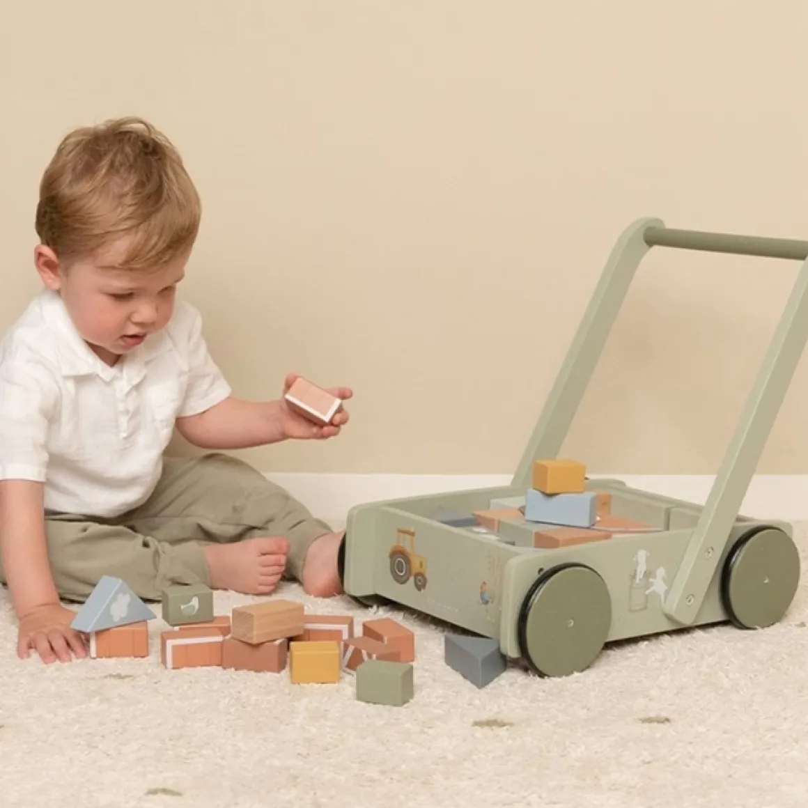 Little Dutch Blokkenkar Little Farm