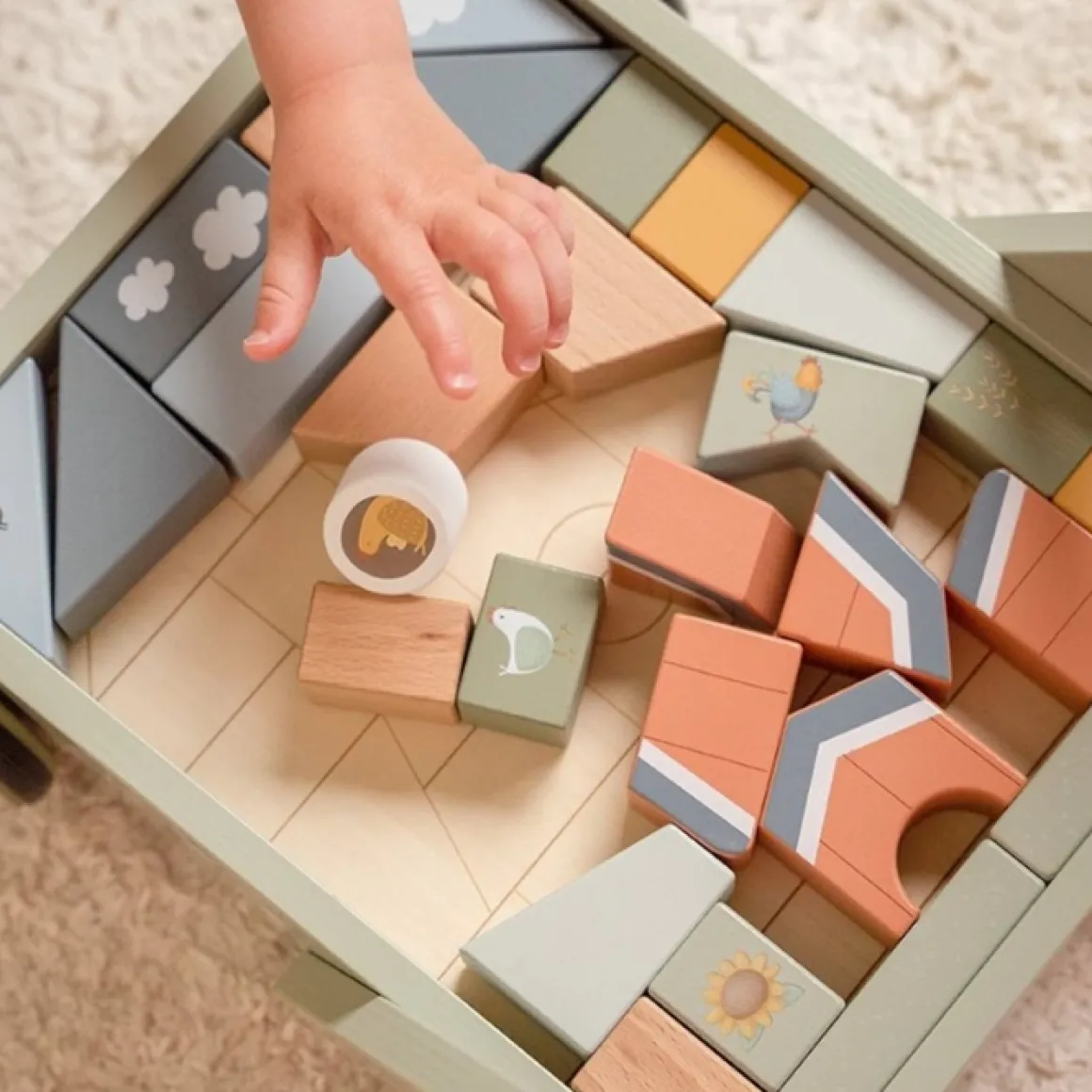 Little Dutch Blokkenkar Little Farm