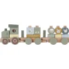Little Dutch Blokkentrein Tractor Little Farm
