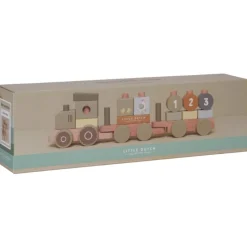 Little Dutch Blokkentrein Tractor Little Farm