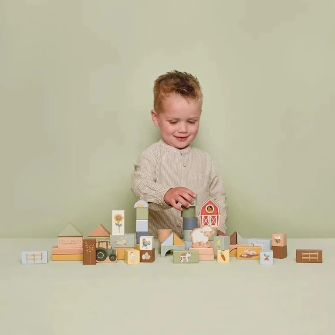 Little Dutch Bouwblokken Little Farm