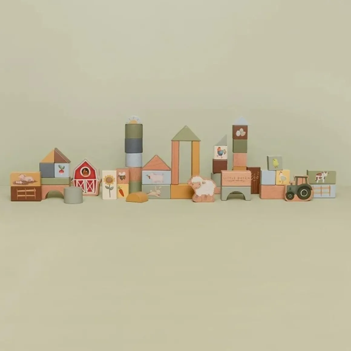 Little Dutch Bouwblokken Little Farm