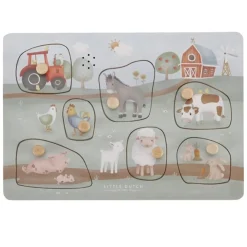 Little Dutch Geluiden Puzzel Little Farm
